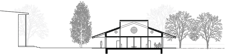 Coupe B-B du bâtiment